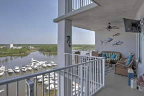 Orange Beach Resort Condo with Scenic Marina Views!